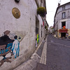 Jerry Hughes (agbr) > Angoulême - home of Hergé.. Tintin lives on on thw walls.